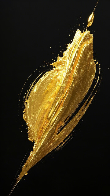 黑金色金箔背景