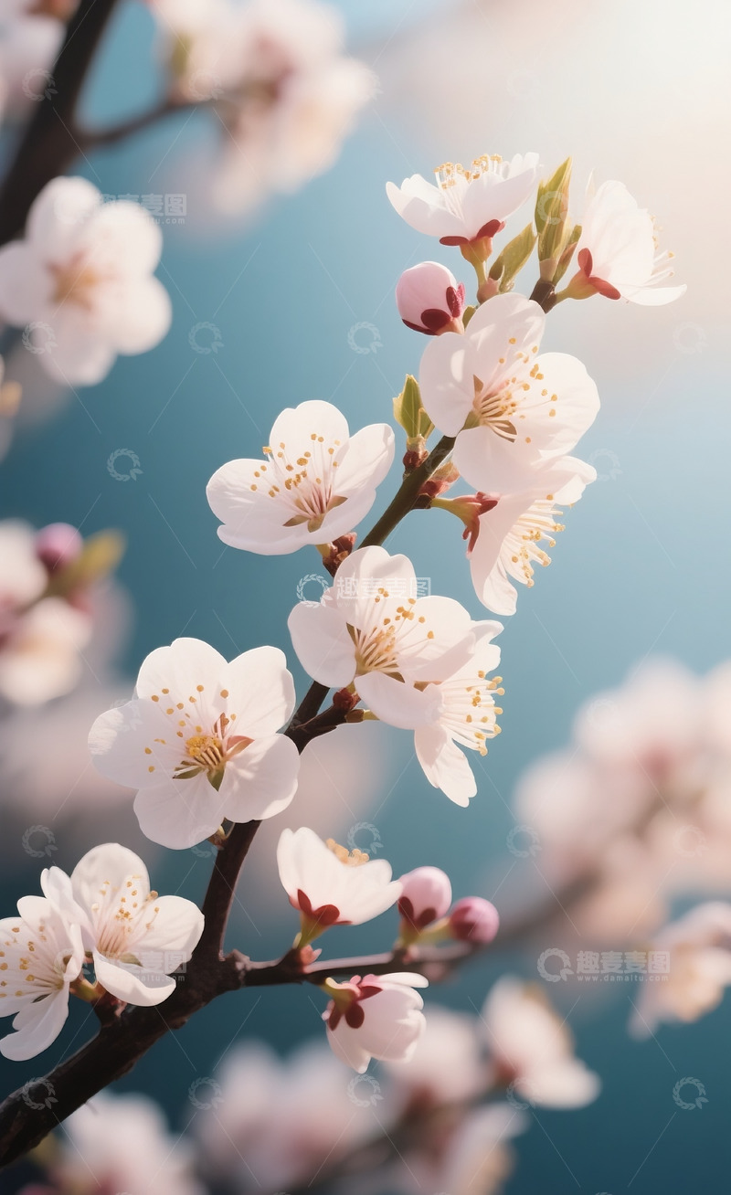 高清大图下载【趣麦麦图】杏花3