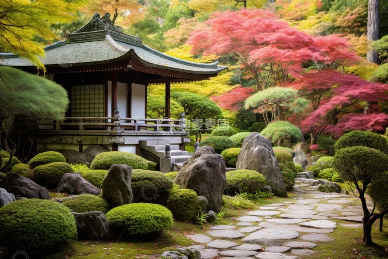 高清大图下载【趣麦麦图】园林树木景观美景