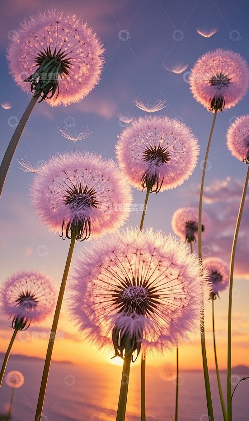 高清大图下载【趣麦麦图】蒲公英5