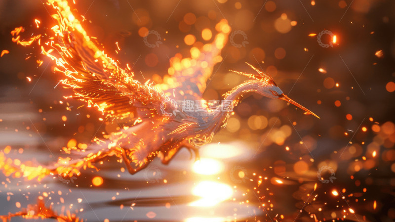 炫彩光斑光线特效AI插画壁纸背景图片素材6