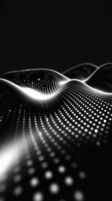 炫彩光斑光线特效AI插画壁纸背景图片素材