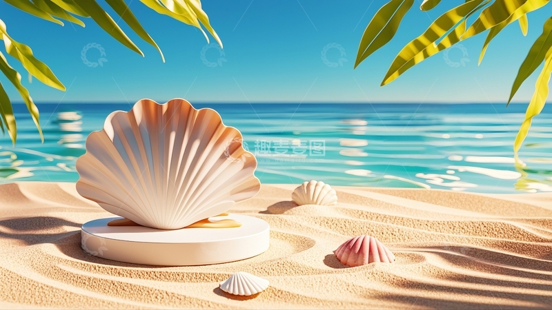 高清大图下载【趣麦麦图】贝壳电商展台5