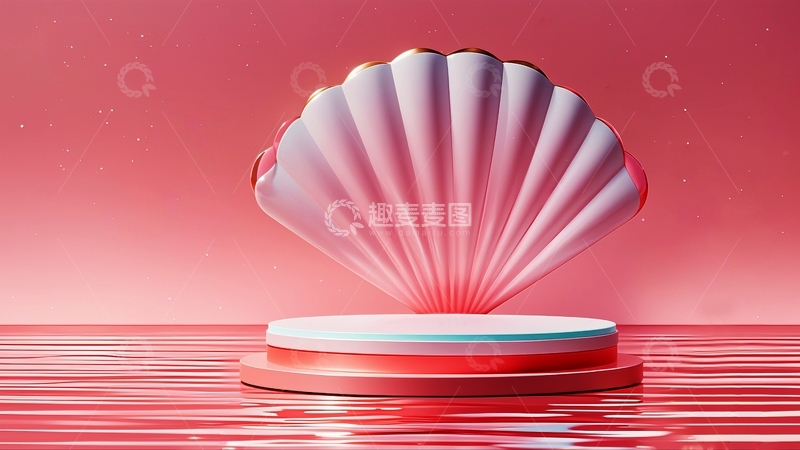 高清大图下载【趣麦麦图】贝壳电商展台1