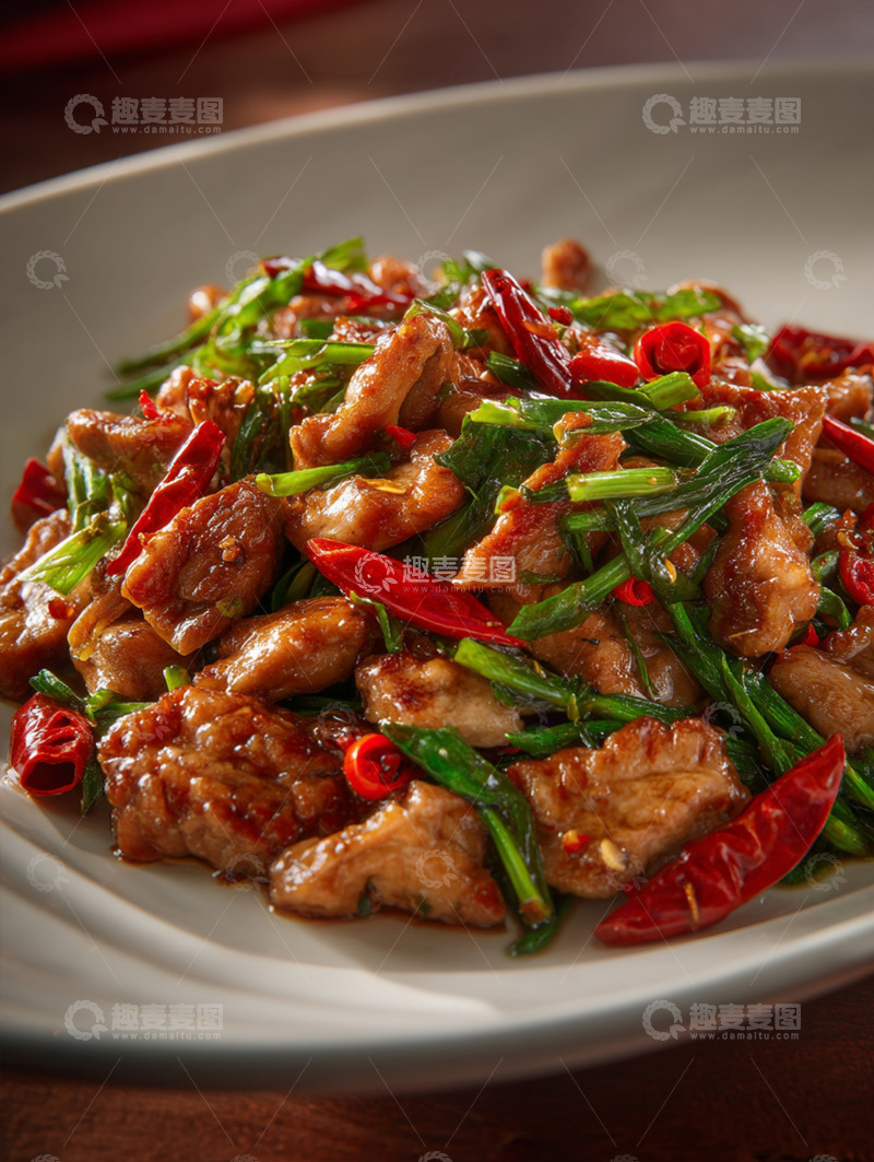 高清大图下载【趣麦麦图】小炒肉家常菜摄影图14