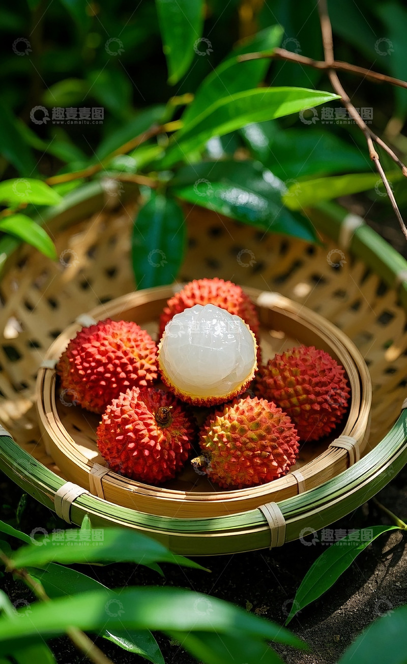 高清大图下载【趣麦麦图】荔枝48