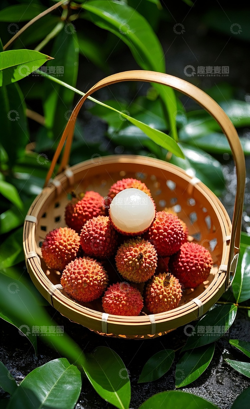 高清大图下载【趣麦麦图】荔枝10