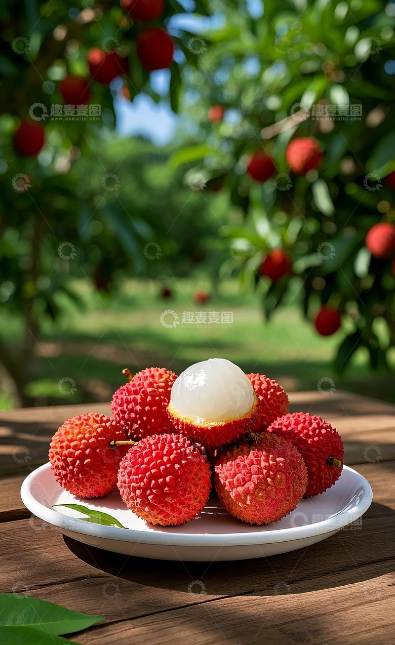 高清大图下载【趣麦麦图】荔枝35