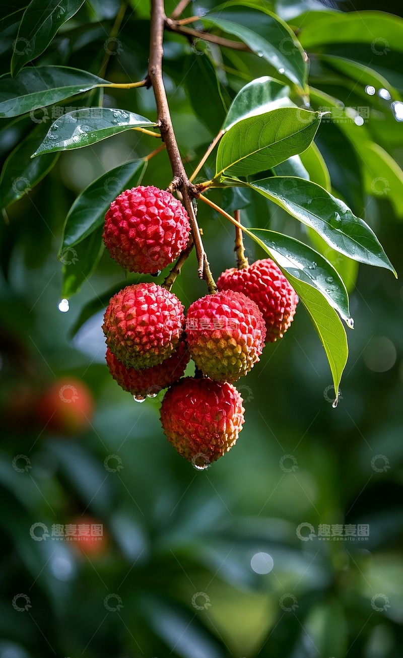 高清大图下载【趣麦麦图】荔枝1