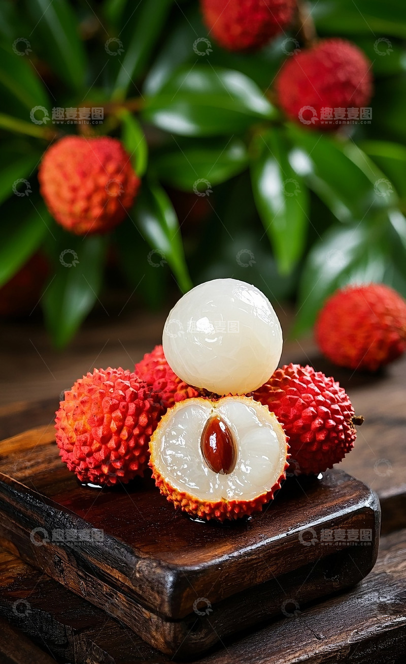 高清大图下载【趣麦麦图】荔枝2