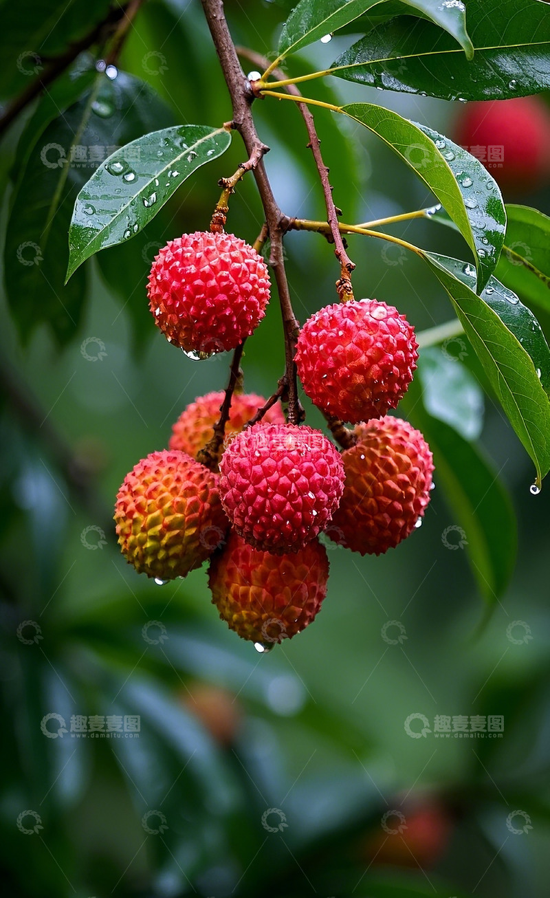 高清大图下载【趣麦麦图】荔枝3