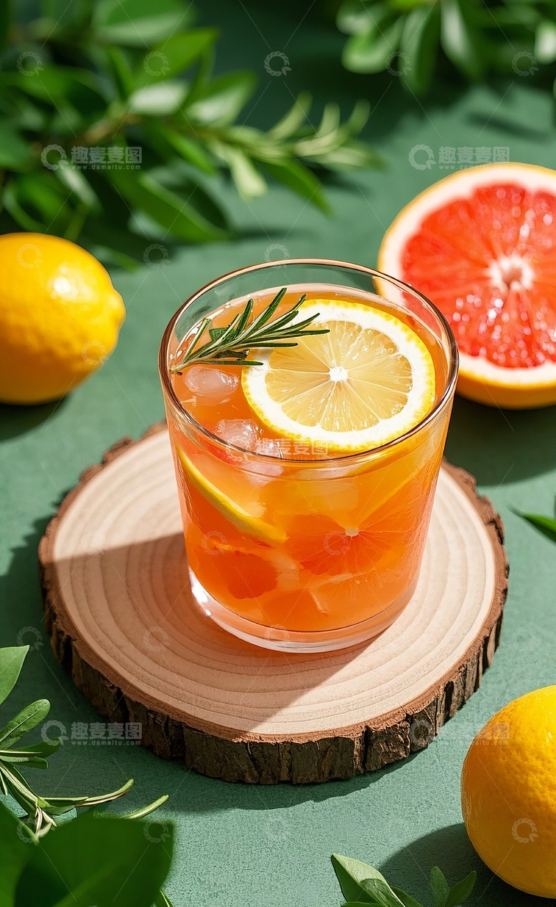 高清大图下载【趣麦麦图】夏日柠檬饮品27