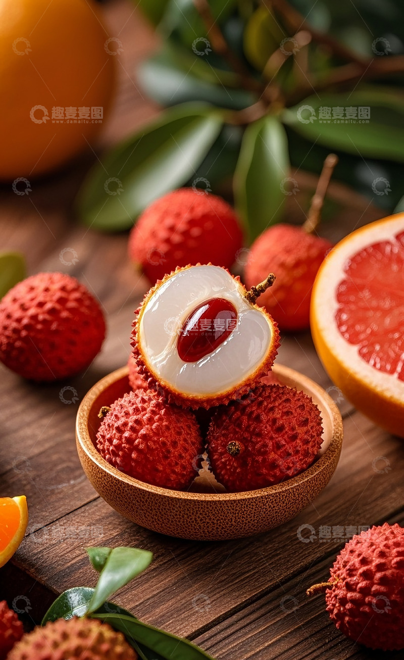 高清大图下载【趣麦麦图】荔枝13