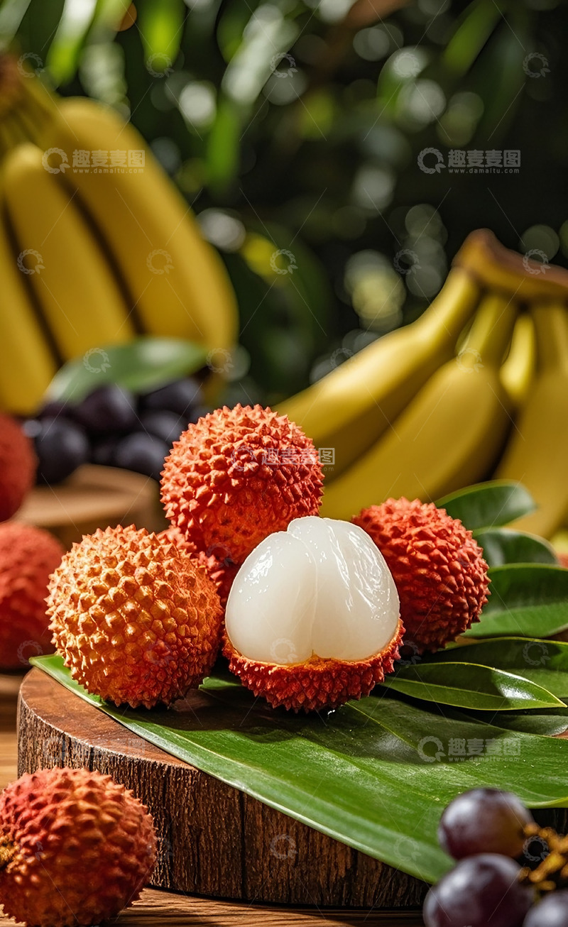 高清大图下载【趣麦麦图】荔枝60