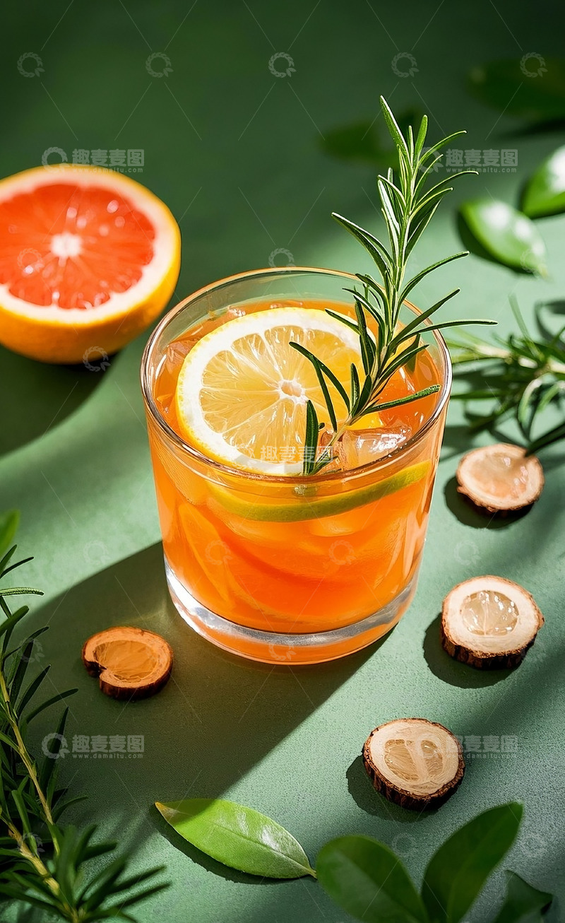 高清大图下载【趣麦麦图】夏日柠檬饮品28