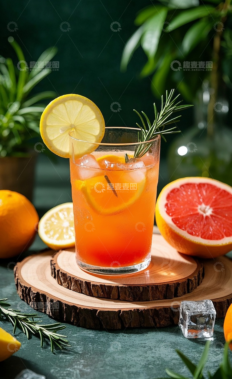 高清大图下载【趣麦麦图】夏日柠檬饮品26