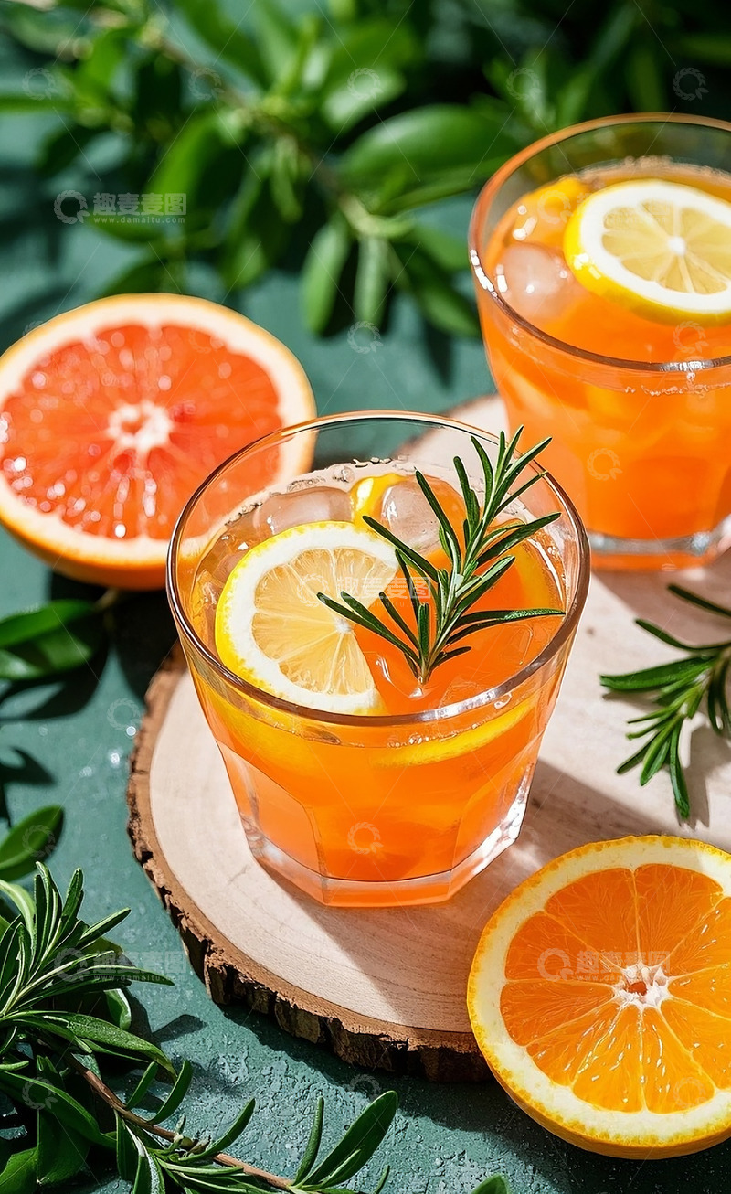 高清大图下载【趣麦麦图】夏日柠檬饮品23