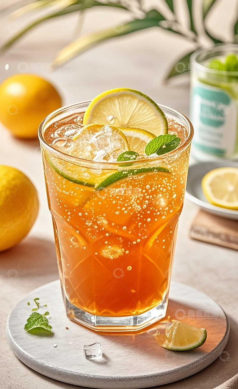 高清大图下载【趣麦麦图】夏日柠檬饮品17