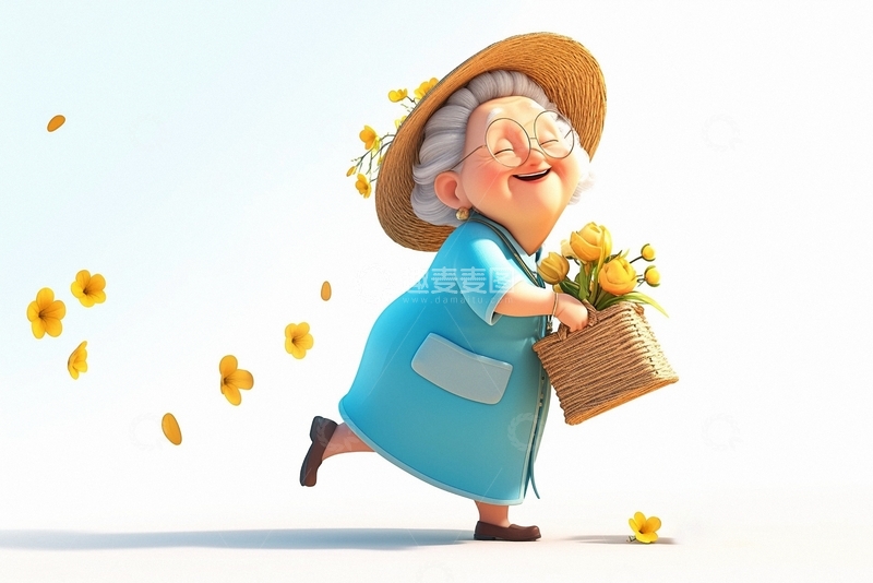 高清大图下载【趣麦麦图】618电商促销人物3