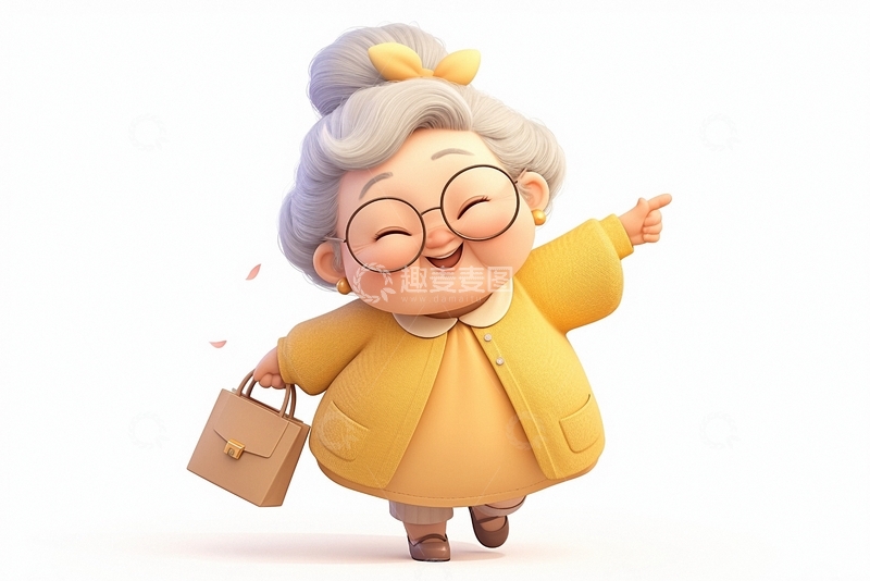 高清大图下载【趣麦麦图】618电商促销人物9