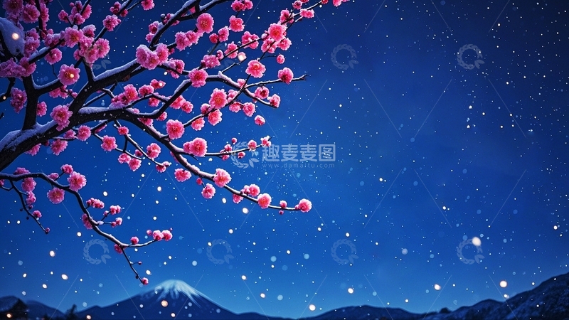 高清大图下载【趣麦麦图】新年节日背景6