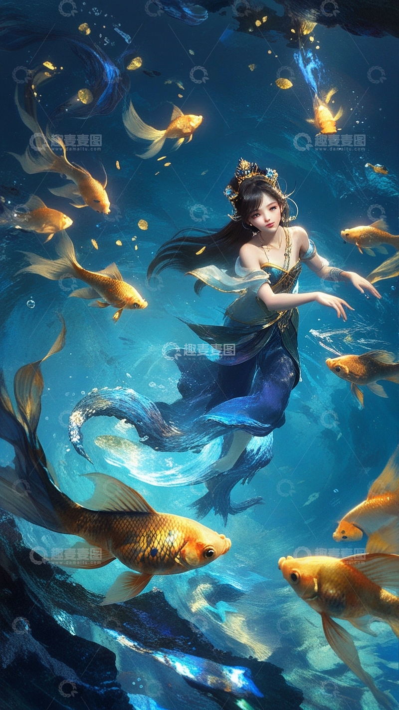 高清大图下载【趣麦麦图】国潮插画艺术插画22