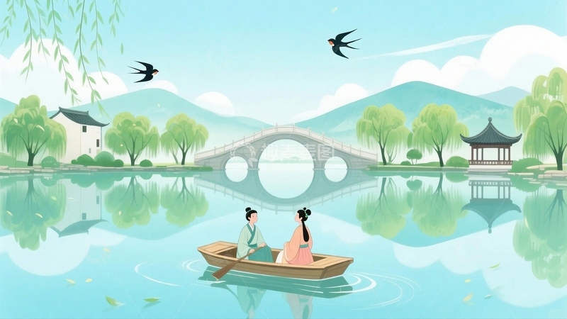 高清大图下载【趣麦麦图】中国风山水背景32