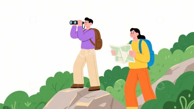 高清大图下载【趣麦麦图】旅游踏青假期旅行12