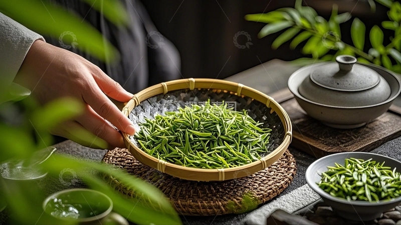 高清大图下载【趣麦麦图】新茶上市茶叶11