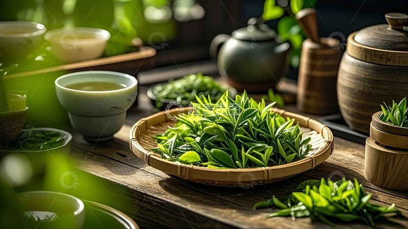 高清大图下载【趣麦麦图】新茶上市茶叶6