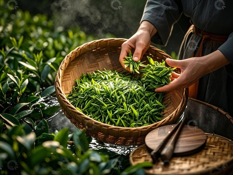 高清大图下载【趣麦麦图】春茶新茶茶艺13