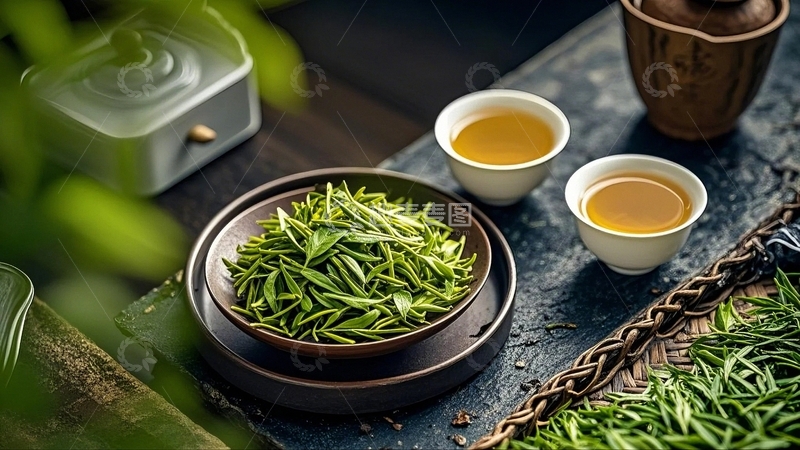 高清大图下载【趣麦麦图】春茶新茶茶艺1