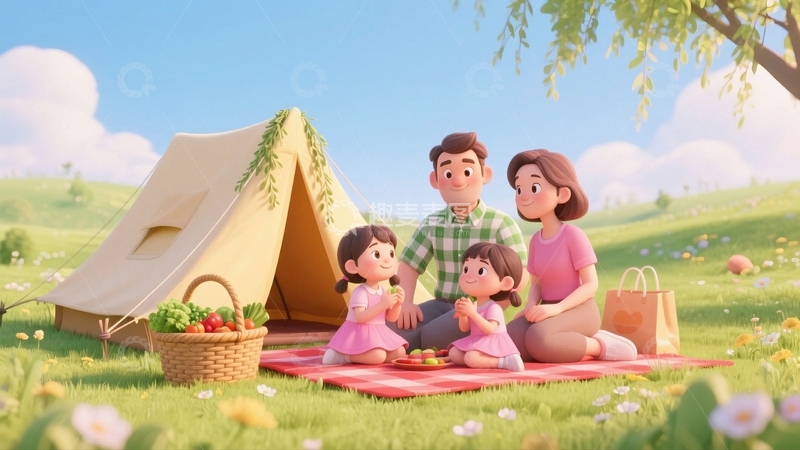 高清大图下载【趣麦麦图】旅游踏青假期旅行14