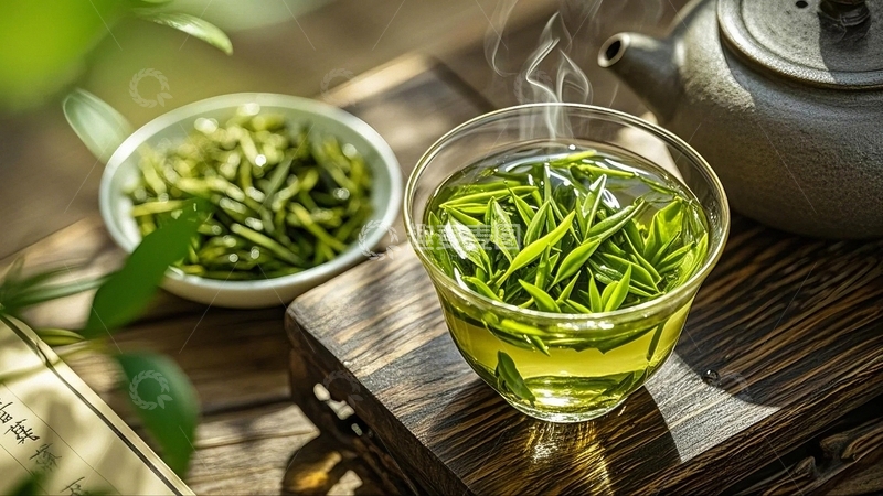 高清大图下载【趣麦麦图】绿茶新茶上市14