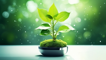 绿色植物环保背景3