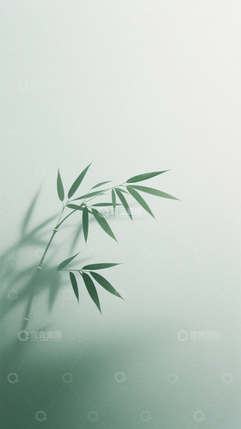 高清大图下载【趣麦麦图】简约竹子插画35