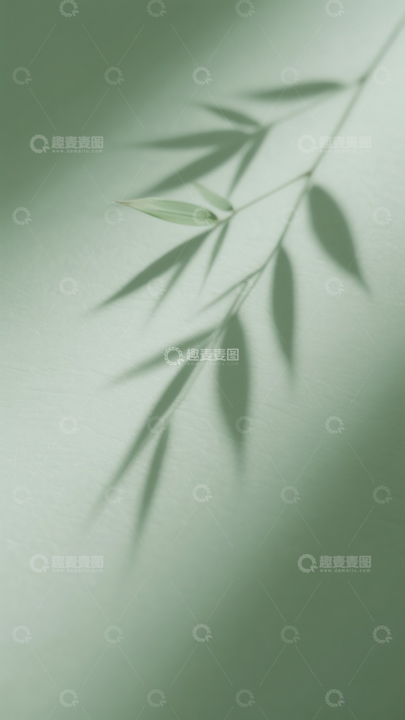 高清大图下载【趣麦麦图】简约竹子插画28