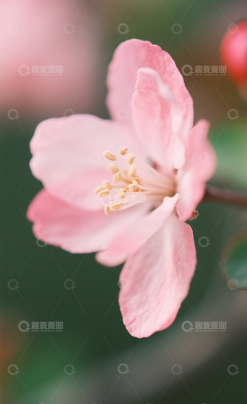 高清大图下载【趣麦麦图】海棠花特写12