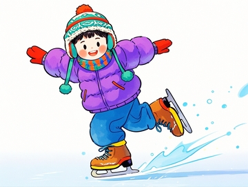 冬季滑冰场景6