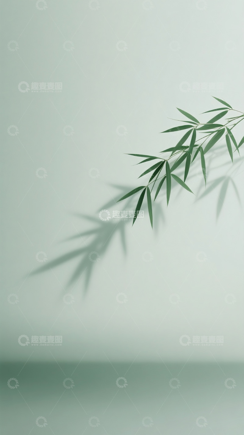 高清大图下载【趣麦麦图】简约竹子插画18