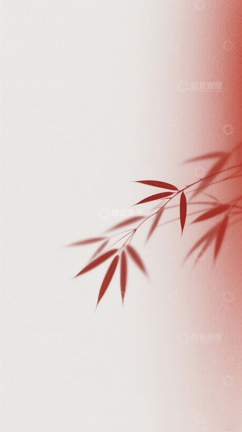 高清大图下载【趣麦麦图】简约竹子插画10