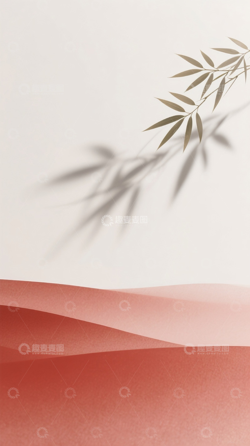 高清大图下载【趣麦麦图】简约竹子插画17