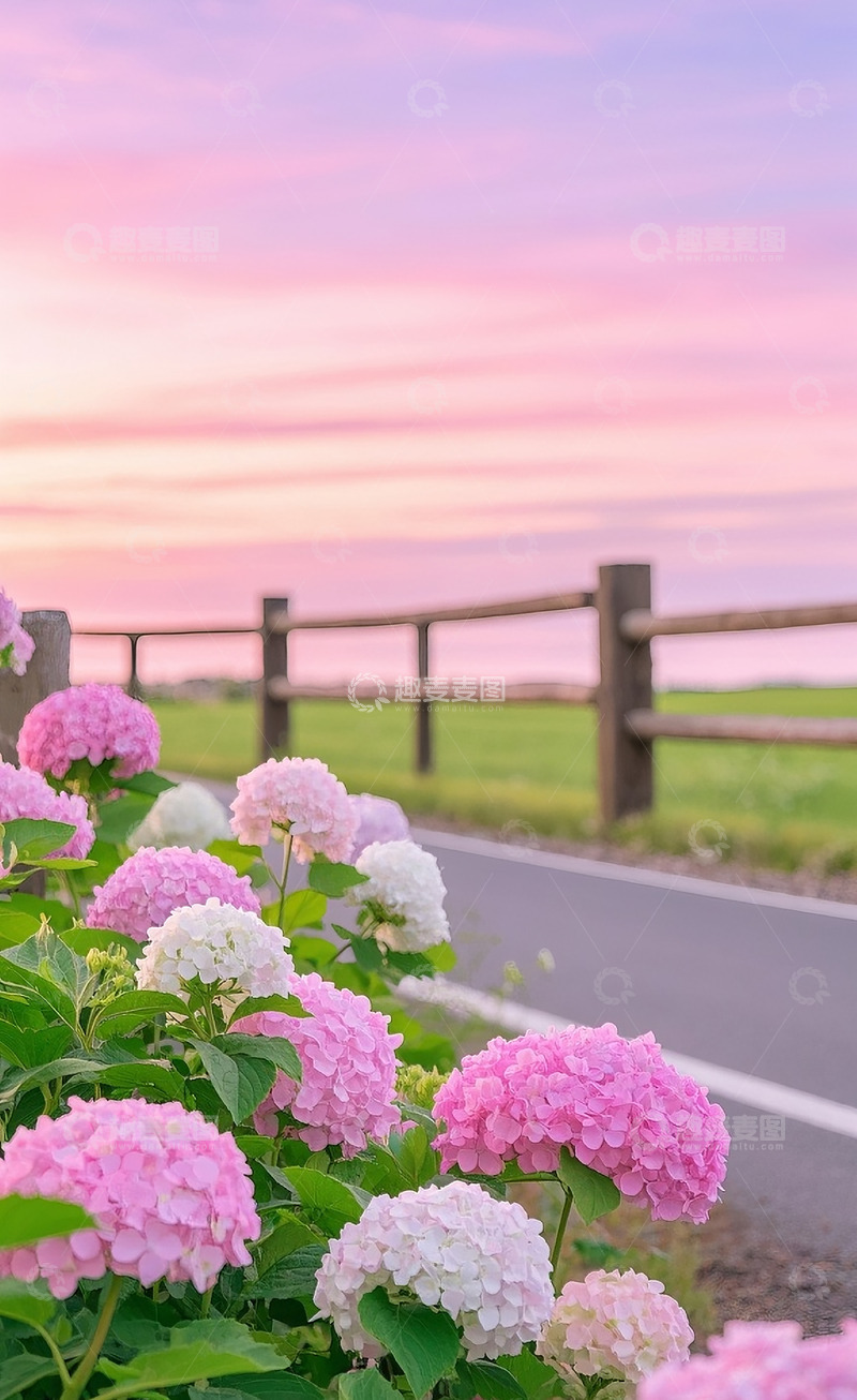 高清大图下载【趣麦麦图】绣球花13