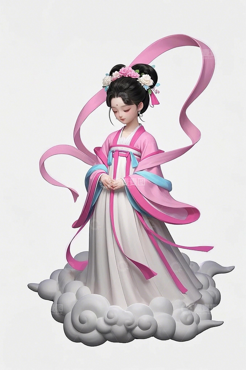 高清大图下载【趣麦麦图】中秋节嫦娥人物64