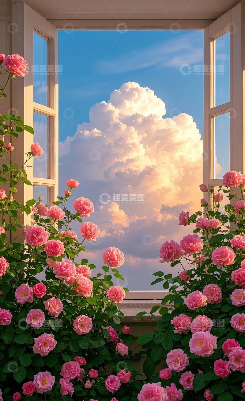 高清大图下载【趣麦麦图】蔷薇花69