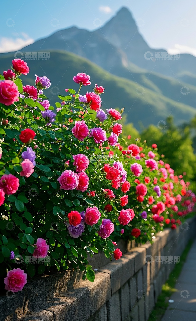 高清大图下载【趣麦麦图】蔷薇花10