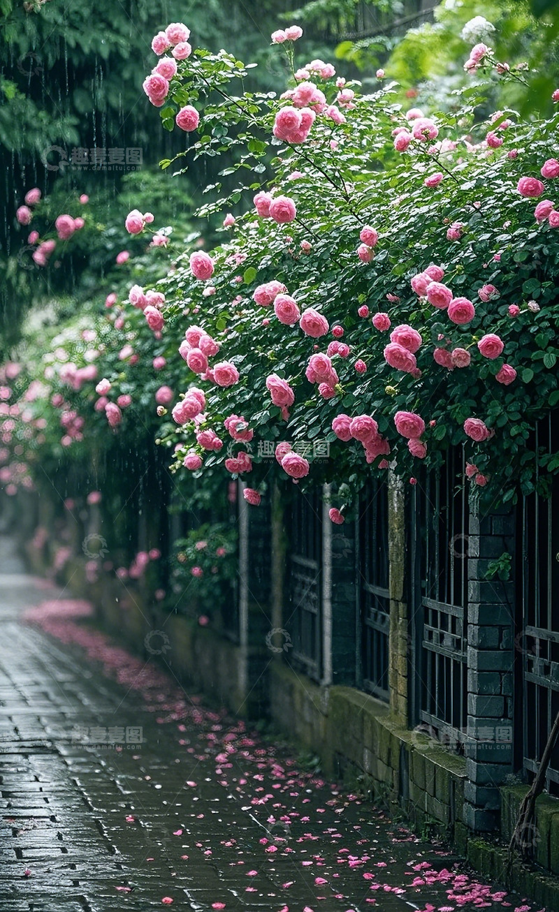 高清大图下载【趣麦麦图】蔷薇花34