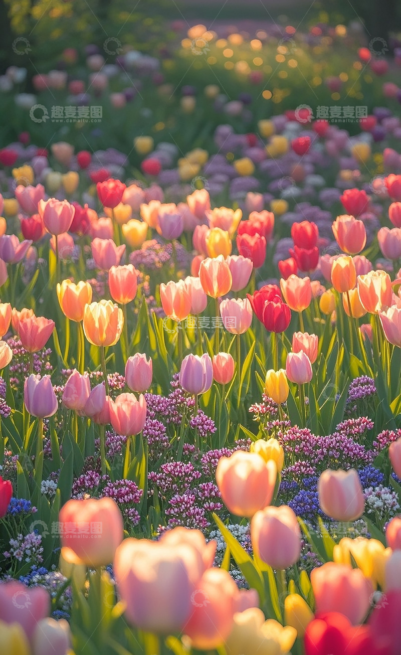 高清大图下载【趣麦麦图】-郁金香15