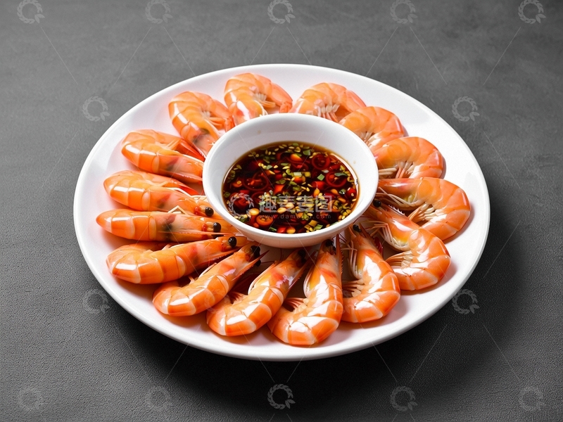 高清大图下载【趣麦麦图】美食摄影海鲜大虾6