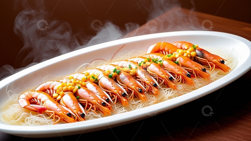 高清大图下载【趣麦麦图】美食摄影海鲜大虾10